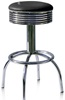 BS30 Retro Diner Stool Black