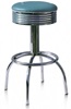 BS30 Retro Diner Stool Blue