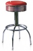 BS30 Retro Diner Stool Red